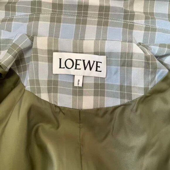 Checked draped jacket - Picture 14 of 14